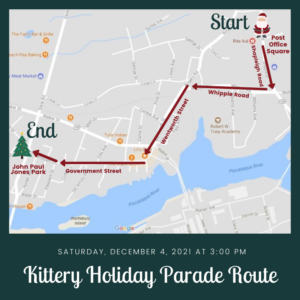 Kittery Holiday Parade Route