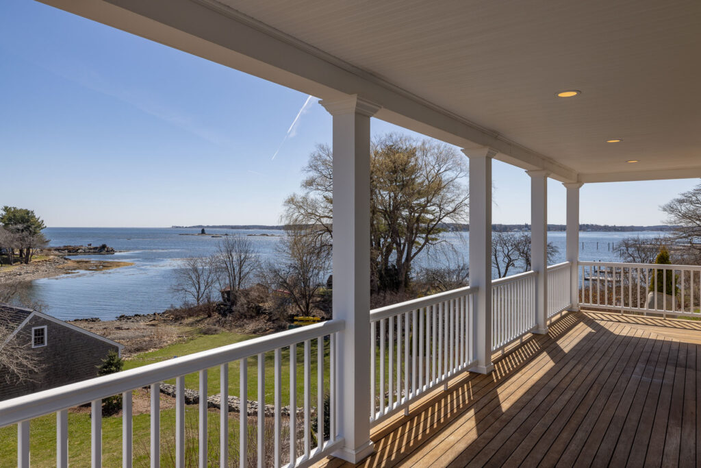 View of Pepperrell Cove from the deck at 118 Pepperrell Rd., Kittery Point, ME